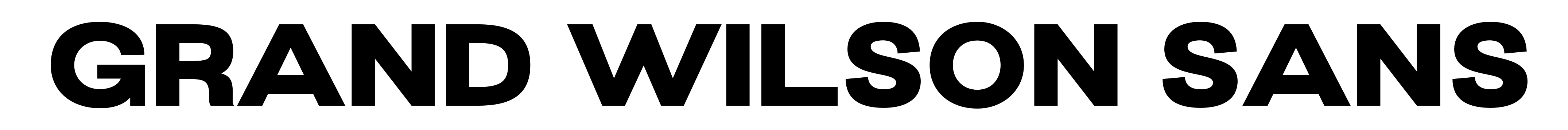 Grand Wilson Sans
